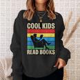 Cool Kids Read Books Retro Reading Vintage Sweatshirt Gifts for Her Cool Kids Read Books Retro Reading Vintage Sweatshirt Gifts for Her