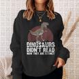 Cool Reading Teacher For Men Women Read Books Dinosaur Book Sweatshirt Gifts for Her Cool Reading Teacher For Men Women Read Books Dinosaur Book Sweatshirt Gifts for Her