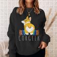 Corgi Corgeek Book Nerd Geek Dog Shirt T-Shirt Sweatshirt Gifts for Her