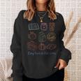 Cozy Bookish Fall Vibes Pumpkin Latte Books Autumn Reading Sweatshirt Gifts for Her