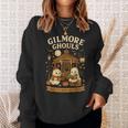 Cozy Ghouls Bookish Halloween Gazebo Scene Sweatshirt Gifts for Her Cozy Ghouls Bookish Halloween Gazebo Scene Sweatshirt Gifts for Her