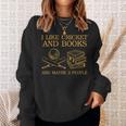 I Like Cricket And Books And Maybe 3 People Lover Sweatshirt Gifts for Her