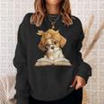 Cute Beagle Puppy Reading Book Lover Dog Animal Graphic Sweatshirt Gifts for Her Cute Beagle Puppy Reading Book Lover Dog Animal Graphic Sweatshirt Gifts for Her