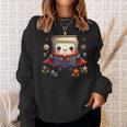 Cute Book Super Hero Reading Superhero Sweatshirt Gifts for Her