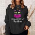 Cute Cat Reading Book Lover Graphic Sweatshirt Gifts for Her Cute Cat Reading Book Lover Graphic Sweatshirt Gifts for Her