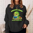 Cute Dino Book Lover Unearth A Story Summer Reading Sweatshirt Gifts for Her Cute Dino Book Lover Unearth A Story Summer Reading Sweatshirt Gifts for Her