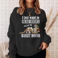 Cute Kids Read Books & Pet My Basset Hound Dog Lover Sweatshirt Gifts for Her Cute Kids Read Books & Pet My Basset Hound Dog Lover Sweatshirt Gifts for Her