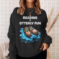 Cute Otter Reading Book Two Otter Reading Is Otterly Fun Sweatshirt Gifts for Her Cute Otter Reading Book Two Otter Reading Is Otterly Fun Sweatshirt Gifts for Her