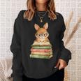 Cute Rabbit Bunny Reading Book Easter Day Teacher Librarian Sweatshirt Gifts for Her Cute Rabbit Bunny Reading Book Easter Day Teacher Librarian Sweatshirt Gifts for Her