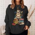 Cute Reading Chicken With Glasses Books Bookworm Reader Sweatshirt Gifts for Her Cute Reading Chicken With Glasses Books Bookworm Reader Sweatshirt Gifts for Her