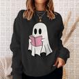 Cute Retro Reading Book Library Ghost Costume Sweatshirt Gifts for Her Cute Retro Reading Book Library Ghost Costume Sweatshirt Gifts for Her