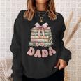 Dada Book First Chapter Birthday Family Matching Party Sweatshirt Gifts for Her Dada Book First Chapter Birthday Family Matching Party Sweatshirt Gifts for Her