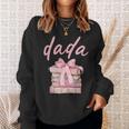 Dada Book First Chapter Birthday Girl Coquette Bow Matching Sweatshirt Gifts for Her Dada Book First Chapter Birthday Girl Coquette Bow Matching Sweatshirt Gifts for Her