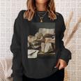Dark Academia Aesthetic Styles Book Lover Art Sweatshirt Gifts for Her