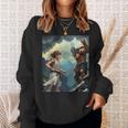David And Goliath Bible Book Of Samuel King David Comic Sweatshirt Gifts for Her David And Goliath Bible Book Of Samuel King David Comic Sweatshirt Gifts for Her