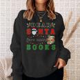 Dear Santa Just Bring Books Lover Librarian Book Worm Xmas Sweatshirt Gifts for Her Dear Santa Just Bring Books Lover Librarian Book Worm Xmas Sweatshirt Gifts for Her