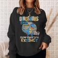 Dinosaurs Didn't Read Shirt Reading Librarian Book Boys Girl Sweatshirt Gifts for Her Dinosaurs Didn't Read Shirt Reading Librarian Book Boys Girl Sweatshirt Gifts for Her