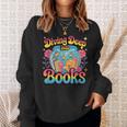 Diving Deep Into Books Oceanic Imagination Sweatshirt Gifts for Her