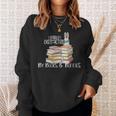 Easily Distracted By Books And Bunnies Sweatshirt Gifts for Her Easily Distracted By Books And Bunnies Sweatshirt Gifts for Her