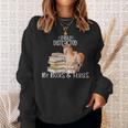 Easily Distracted By Books And Horses Sweatshirt Gifts for Her