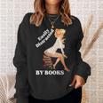 Easily-Distracted By Books Pin-Up Girl Sexy Anime Retro Art Sweatshirt Gifts for Her