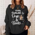 Easily Distracted By Dogs And Books Tee Sweatshirt Gifts for Her Easily Distracted By Dogs And Books Tee Sweatshirt Gifts for Her