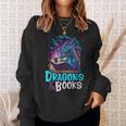 Easily Distracted By Dragon And Books For Book Lover Sweatshirt Gifts for Her Easily Distracted By Dragon And Books For Book Lover Sweatshirt Gifts for Her