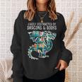 Easily Distracted By Dragons Books Bookworm Sweatshirt Gifts for Her