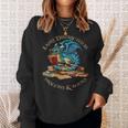 Easily Distracted By Dragons And Books Nerd Dragon Sweatshirt Gifts for Her