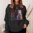 Eat Sleep Read Repeat Unicorn Read Book Reading Lovers Kids Sweatshirt Gifts for Her Eat Sleep Read Repeat Unicorn Read Book Reading Lovers Kids Sweatshirt Gifts for Her