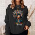 Education Is Freedom History Month Teacher Books Afro For Men Women Sweatshirt Gifts for Her Education Is Freedom History Month Teacher Books Afro For Men Women Sweatshirt Gifts for Her