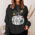 Fall Bookshelf Pumpkin Autumn Reading Sweatshirt Gifts for Her