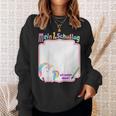 First Day Of School 2021 Guest Book Unicorn Unicon Sweatshirt Gifts for Her