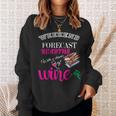Weekend Forecast Reading With a Chance Of Wine Book Humor Sweatshirt Gifts for Her