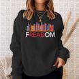 Freadom Anti Ban Books Freedom To Read Book Lover Reading Sweatshirt Gifts for Her