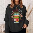 FREADOM Read Banned Books Sweatshirt Gifts for Her