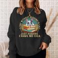 French Bulldog A Day Without Reading Is Like Book Vintage For Men Women Kids Sweatshirt Gifts for Her