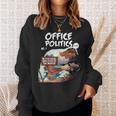 FUNNY WORKPLACE Retro Romance Comic Book Parody Sweatshirt Gifts for Her