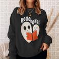 Ghost Book Reading Sweatshirt Gifts for Her