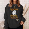 Ghost Books Are Spook-Tacular Halloween Spectacular Reading Sweatshirt Gifts for Her