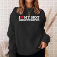 Ghost Writer Heart Cute Book Co Author Dating Fan Sweatshirt Gifts for Her Ghost Writer Heart Cute Book Co Author Dating Fan Sweatshirt Gifts for Her