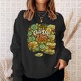 Good Day To Read A Book Floral Sweatshirt Gifts for Her