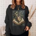 Gothic Dark Academia Botanical Anatomical Heart Vintage Book Sweatshirt Gifts for Her Gothic Dark Academia Botanical Anatomical Heart Vintage Book Sweatshirt Gifts for Her