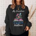 My Grandson Is My Favorite Author For Book Lovers Sweatshirt Gifts for Her My Grandson Is My Favorite Author For Book Lovers Sweatshirt Gifts for Her