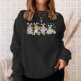 Group Bunny Beagles Easter Reading Book Hunting Eggs Owner Sweatshirt Gifts for Her Group Bunny Beagles Easter Reading Book Hunting Eggs Owner Sweatshirt Gifts for Her