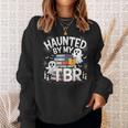 Halloween Book Lover Teacher Ghost Costume Haunted By My Tbr Sweatshirt Gifts for Her Halloween Book Lover Teacher Ghost Costume Haunted By My Tbr Sweatshirt Gifts for Her