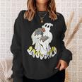 Halloween Books Cute Ghost Reading Booooks Teacher Sweatshirt Gifts for Her Halloween Books Cute Ghost Reading Booooks Teacher Sweatshirt Gifts for Her
