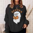 Halloween Boooks Ghost For Book Lover Sweatshirt Gifts for Her