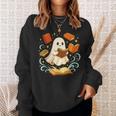 Halloween Cute Ghost Shirt Reading Books Ghost Sweatshirt Gifts for Her Halloween Cute Ghost Shirt Reading Books Ghost Sweatshirt Gifts for Her