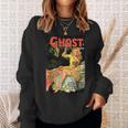 Halloween Horror Vintage Ghost Comic Book Retro Scary Sweatshirt Gifts for Her